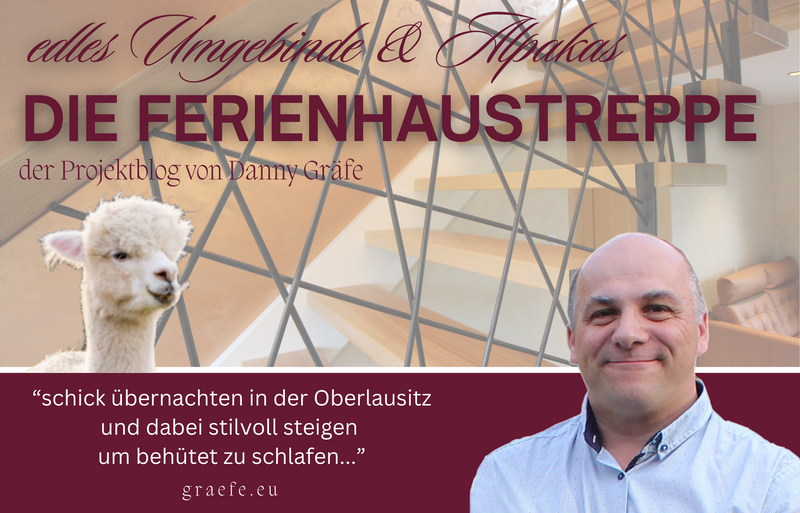 EDLES UMGEBINDE &amp; ALPAKAS! Die Ferienhaustreppe